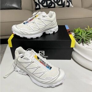 Salomon XT-6 White Women's Sneakers